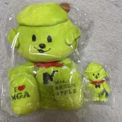 Mrs. GREEN APPLE ぬいぐるみキーリングセット Mrs.GreenApple ミセス ソウルコン プラッシュキーリング 3セットの