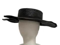 入手困難　CHANEL ストローハット　麦わら帽子　美品 シャネル麦わら帽子