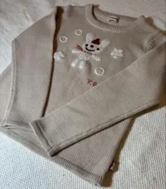 TINKERBELLティンカーベル ニットセーター ベージュ 140cm