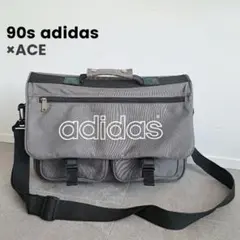 【希少】90s アディダス　ショルダー メッセンジャーバッグ　y2k ACEのサムネイル