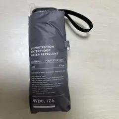 WPC. IZA 折り畳み日傘晴雨兼用傘グレー53cm