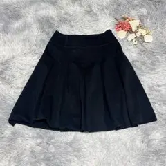 FRAGILE フラジール（M）プリーツスカート ひざ丈 フレア 上品 日本製のサムネイル