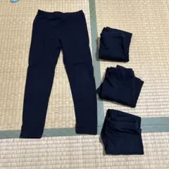 ユニクロ　ヒートテック　レギンス 4点セット 120cm
