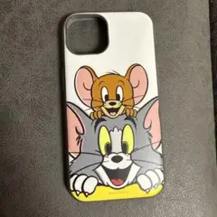 イーフィット トムとジェリー iPhone13用 ハードケース