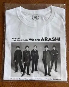 嵐 We are ARASHI Tシャツ Untitled ポーチ - メルカリ