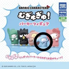 サンリオ むぎゅぎゅ！パーカーフィギュア ガチャ シナモロール