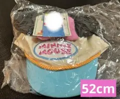 はるぴのママ　コラボ　新品　ミニー　キャップ 52cm しまむら　ミニーちゃん