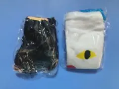 めがねうさぎ　フェイス巾着ポーチ　ガチャ