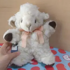 Heart&Heart ウールひつじ ぬいぐるみ BIG ナカジマ レトロ 特大 Heart&Heart ウールひつじ ぬいぐるみ BIG ナカジマ レトロ 特大