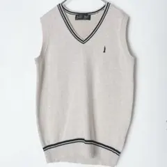 423 イーストボーイ ニットベスト レディース トップス Vネック ベーシック