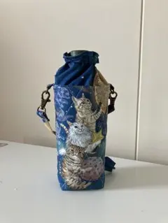 KOKKA 365 CAT.ART ～月あかりの猫ペットボトルカバーハンドメイドのサムネイル