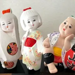 博多人形　３体