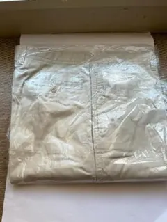 ホワイト コットン チノパン