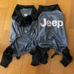 Jeep 犬服 グレー ブラック 長袖のサムネイル