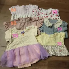 ロンパース　6枚セット　女の子