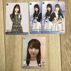 櫻坂46 中嶋優月 ビルディバイド 計4枚セット まとめ SRなどのサムネイル