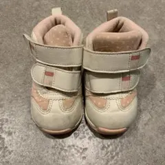 アシックス ベビーシューズ ホワイト ピンク