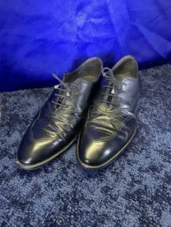 VERSACE シルバー 編み込み ビジネスシューズ SARABANDE ビジネスシューズ 本革 メンズ シークレット ヒール