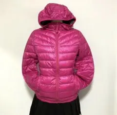 Y2K ユニクロ ウルトラライト プレミアム ダウンジャケット フード付 テック