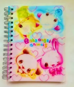 中古品】平成レトロ Angel Rabbit シール付きメモ帳 - メルカリ