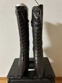 COMEX ダークブラウン レースアップブーツ 安室奈美恵さん愛用　新品未使用品