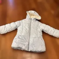 水色 星型装飾 ダウンコート　試着のみ