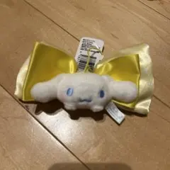 サンリオ シナモロールリボン型ヘアアクセサリー