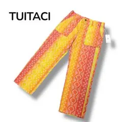 【新品タグ付き】ツイタチ GRADATION LACEPRINT BAKER