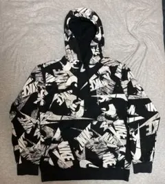 【美品】00s NIKE ジップパーカー ボーダー swag 美品】00s NIKE ジップパーカー ボーダー swag - メルカリ
