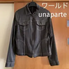 ワールド unaparte サイズ40 おしゃれジャンバー