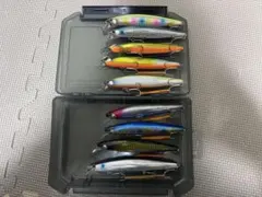 シマノ　サイレンアサシン　ミノー・プラグ 9個セット ケース付き