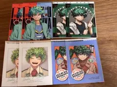 僕のヒーローアカデミア 最強ジャンプ付録ステッカー 緑谷出久セット