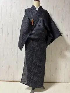 ★夏物　宮古上布の着物　m4323 宮古上布 夏のお着物 - メルカリ
