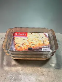 iwakiのパイレックス耐熱ガラス オーブン皿 3点セットのサムネイル