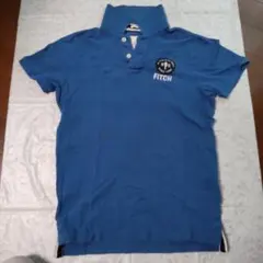 Abercrombie & Fitch ポロシャツ M 青