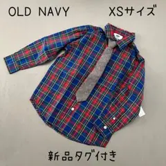 新品OLD NAVY オールドネイビー チェックシャツ 120cm