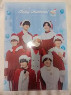 なにわ男子　LAWSON クリアファイル