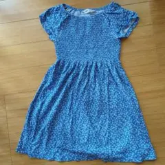 H&M 花柄 半袖ワンピース EUR 134/140