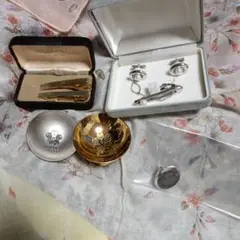 GIVENCHY カフスボタン ネクタイピン セット　エキスポ70杯