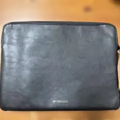COMFYABLE ブラックレザー ノートPCケース