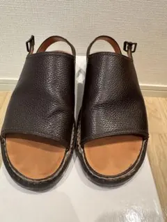 F.lli Giacometti ジャコメッティ カーフバックストラップサンダル F.LLI Giacometti（フラテッリジャコメッティ）カーフレザー