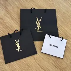 YSL イヴ・サンローラン ショッピングバッグ 2点＋おまけCHANEL