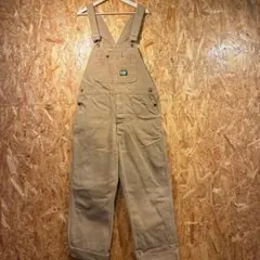 CAT ベージュ オーバーオール USA製
