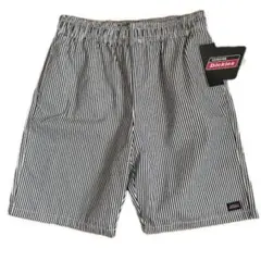 新品　タグ付　Dickies ショートパンツ シェフパンツ 5L ヒッコリー