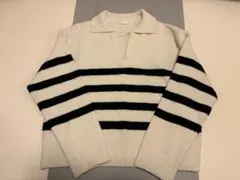 GU ボーダーニット