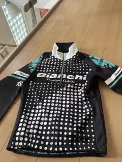 ビアンキ サイクルジャージ セットアップ 黒 ジャケット パンツ 裏起毛 ビアンキ サイクルジャージ セットアップ 黒 ジャケット パンツ