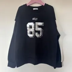 ALGY✩.*˚ナンバリング 袖ライントレーナー M 155~165のサムネイル