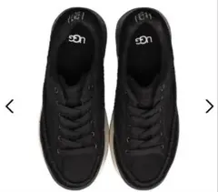 UGG Marin Lace ブラック キャンバス
