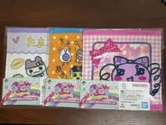 たまごっち 一番くじ E賞 あのころのハンドタオル　まきこ他