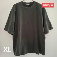 UNIQLO U ダークグレー Tシャツ メンズXL